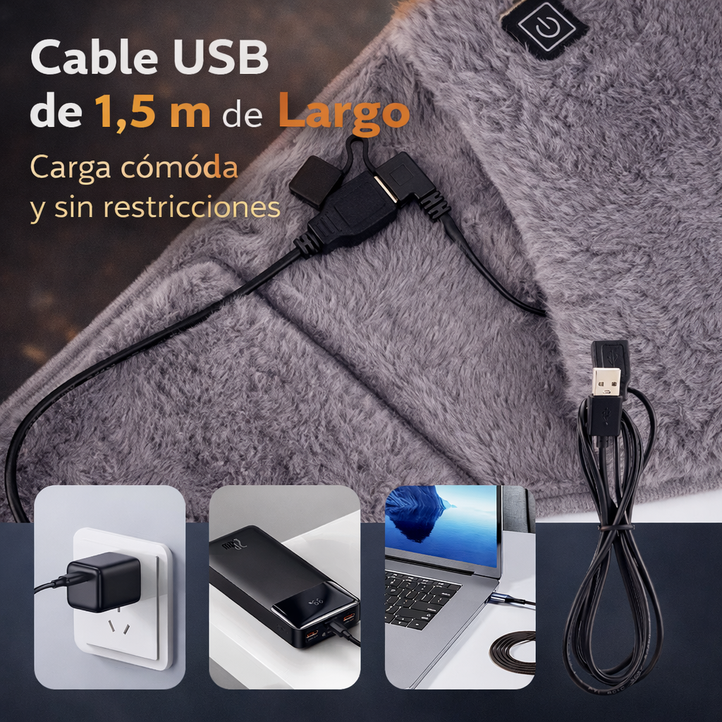 WarmEase 2en1 – Cinturón Térmico Inteligente