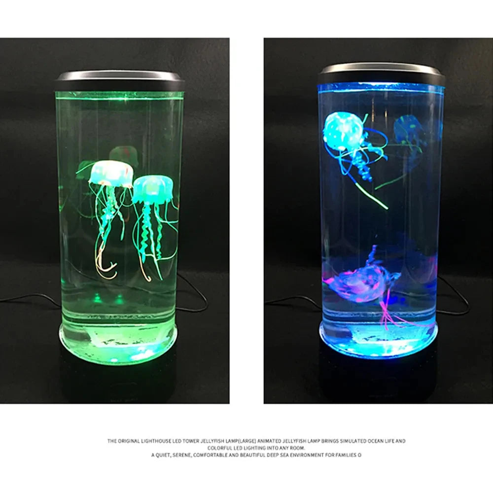 AquaGlow™ — Lámpara Medusa LED Cambiante