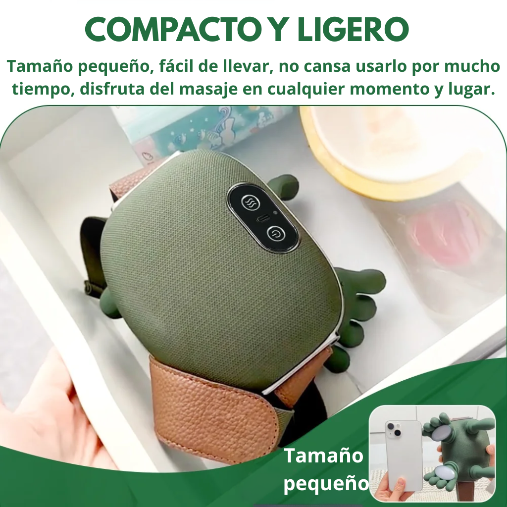 CerviRelief Pro™ – Masajeador Cervical Inteligente