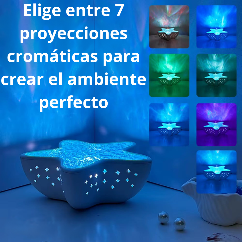 AuroraStar™ – Lámpara Proyector Estelar 3 en 1