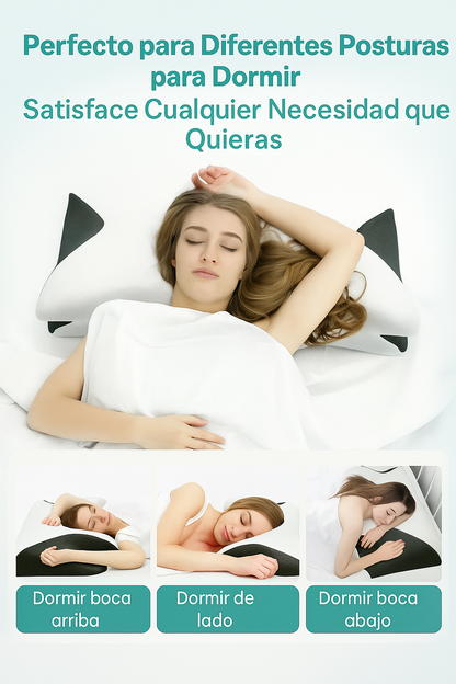 🦋 Almohada Cervical Mariposa de Espuma Viscoelástica