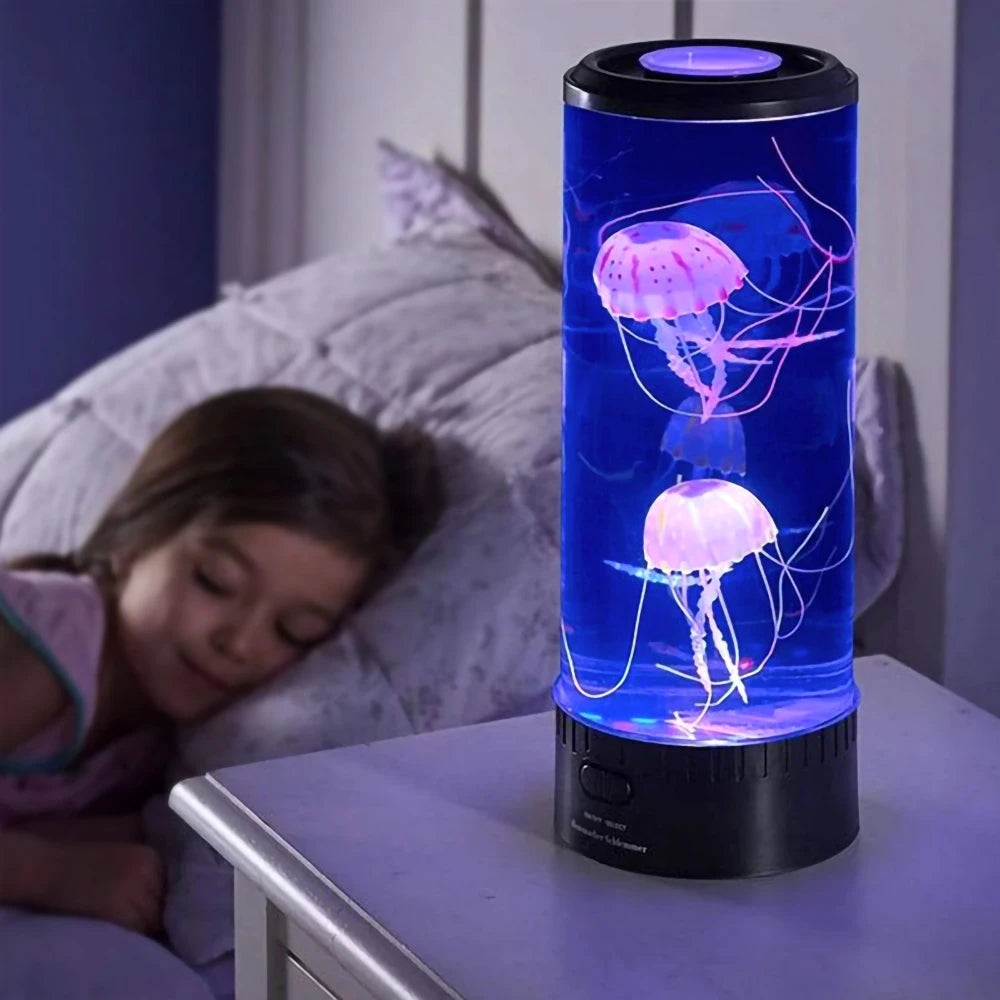 AquaGlow™ — Lámpara Medusa LED Cambiante
