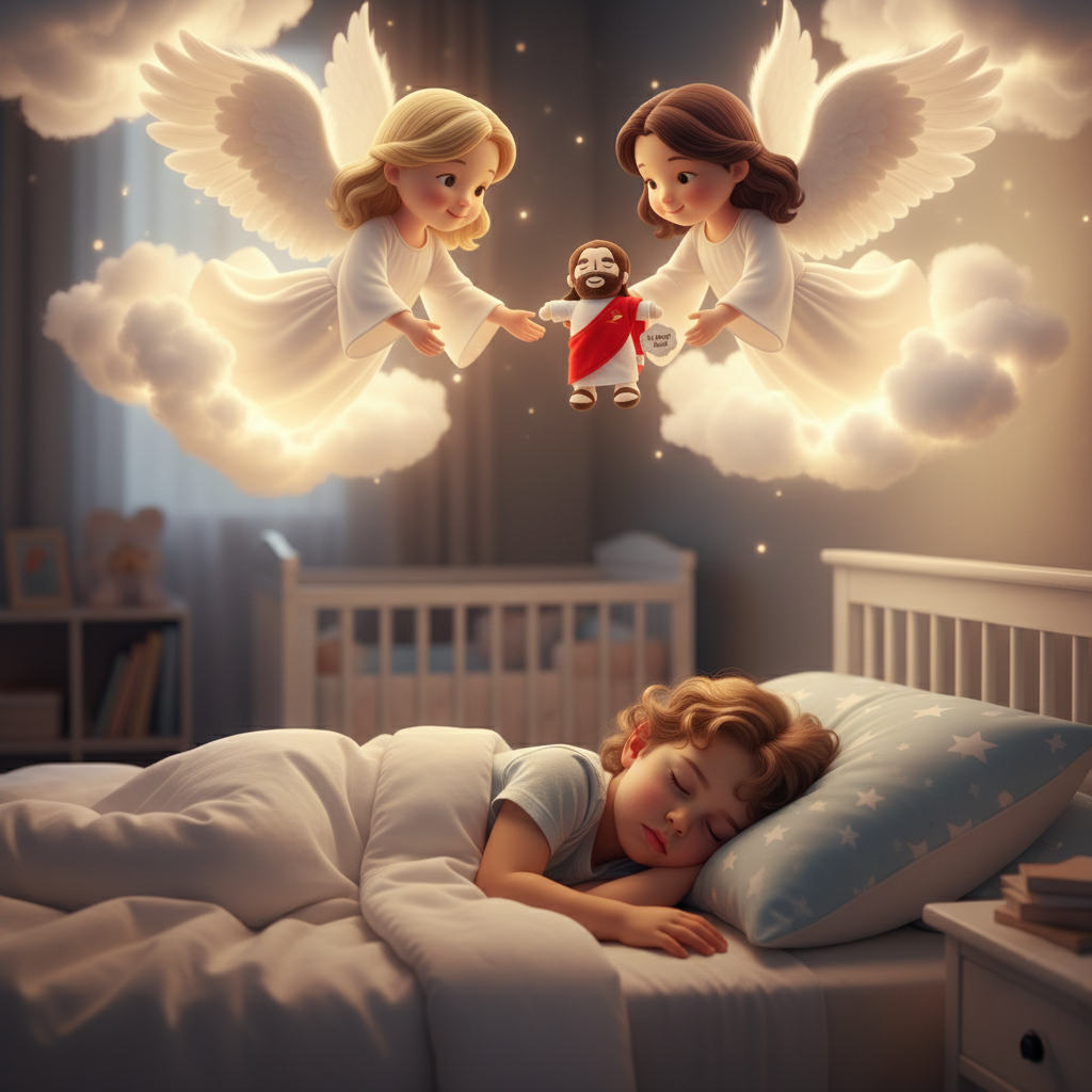 Peluche Jesús que Respira – Calma, Paz y Acompañamiento